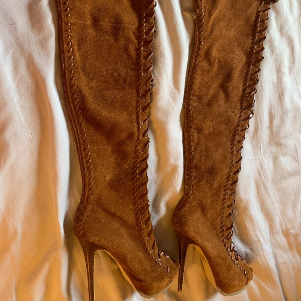 Thigh high boots